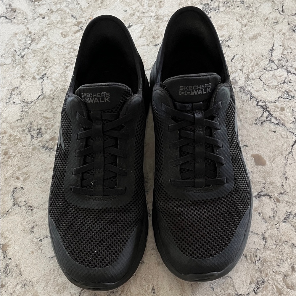 Skechers Women's Black Mesh Sneakers